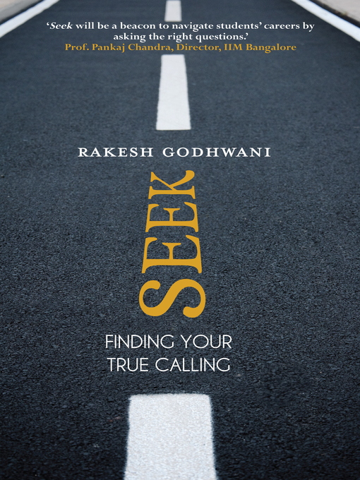 Title details for Seek by Rakesh Godhwani - Available